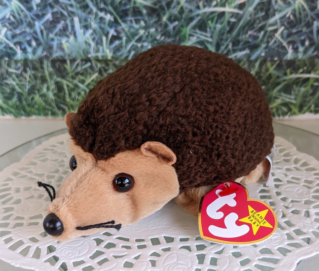 Prickles the Porcupine Beanie Babies Vintage TY 1999 With Original