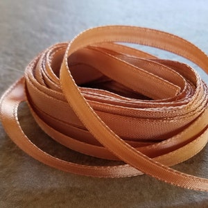 Burnt Rose Satin Ribbon 5 yards