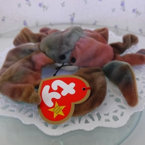 Claude the Crab Teenie Beanie McDonalds Vintage TY 1999 New in original package