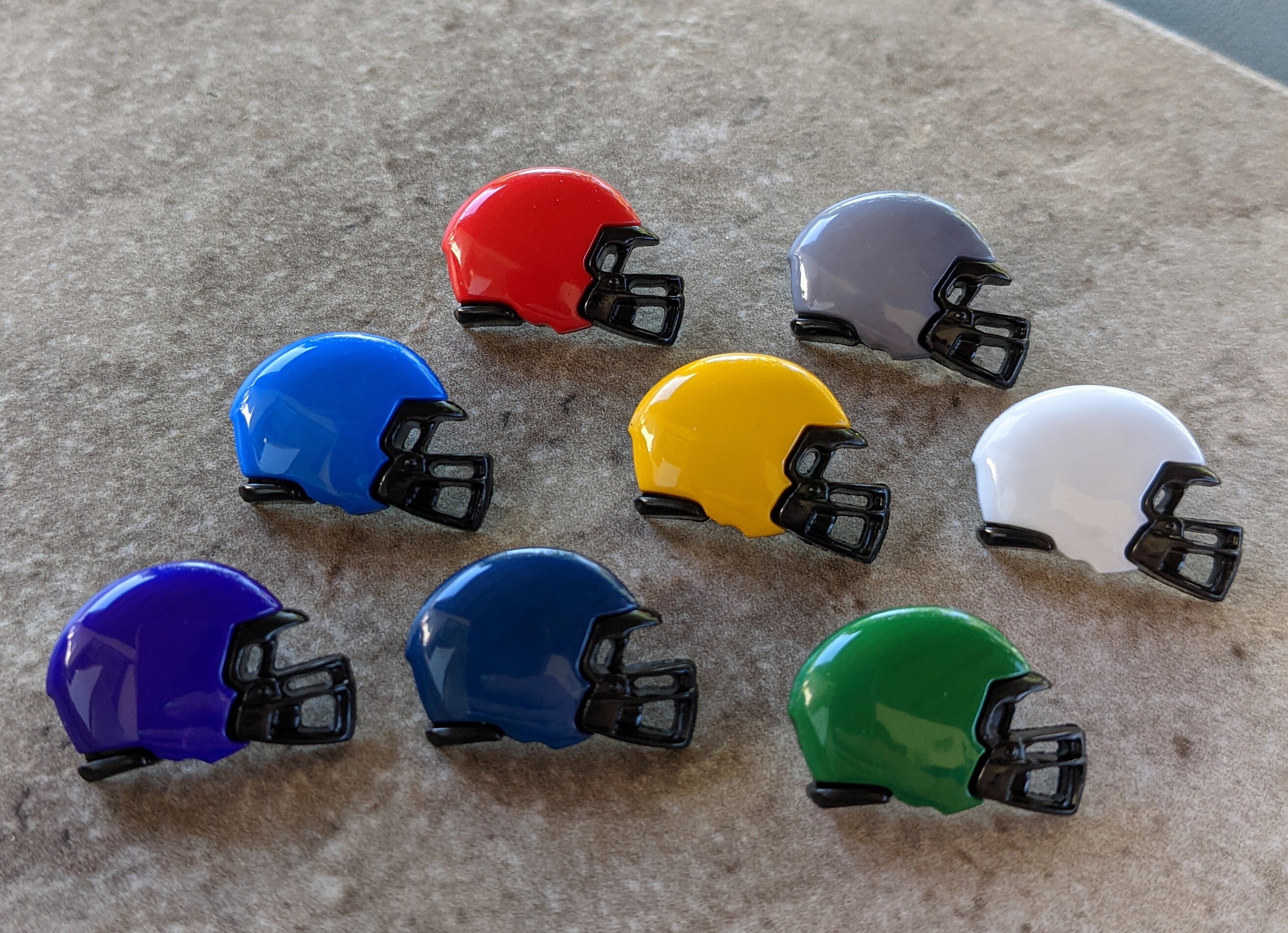 Mini Plastic Football Helmets