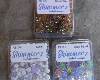 Shimmerz Embellishments by Buttons Galore & More
