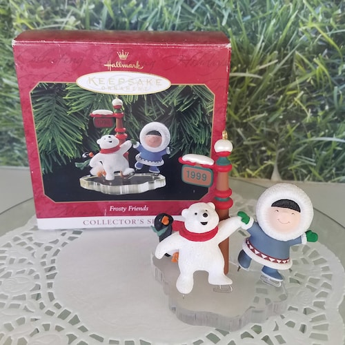 Hallmark Frosty Friends Ornament 1982 3rd in Series Eskimo | Etsy