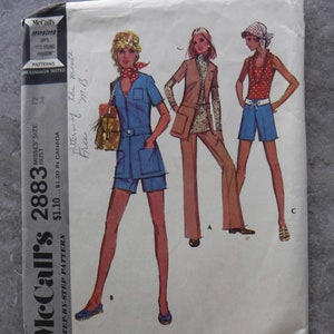 McCalls Pattern Misses Coordinated Separates 2883 Complete Partially Cut Size (12)