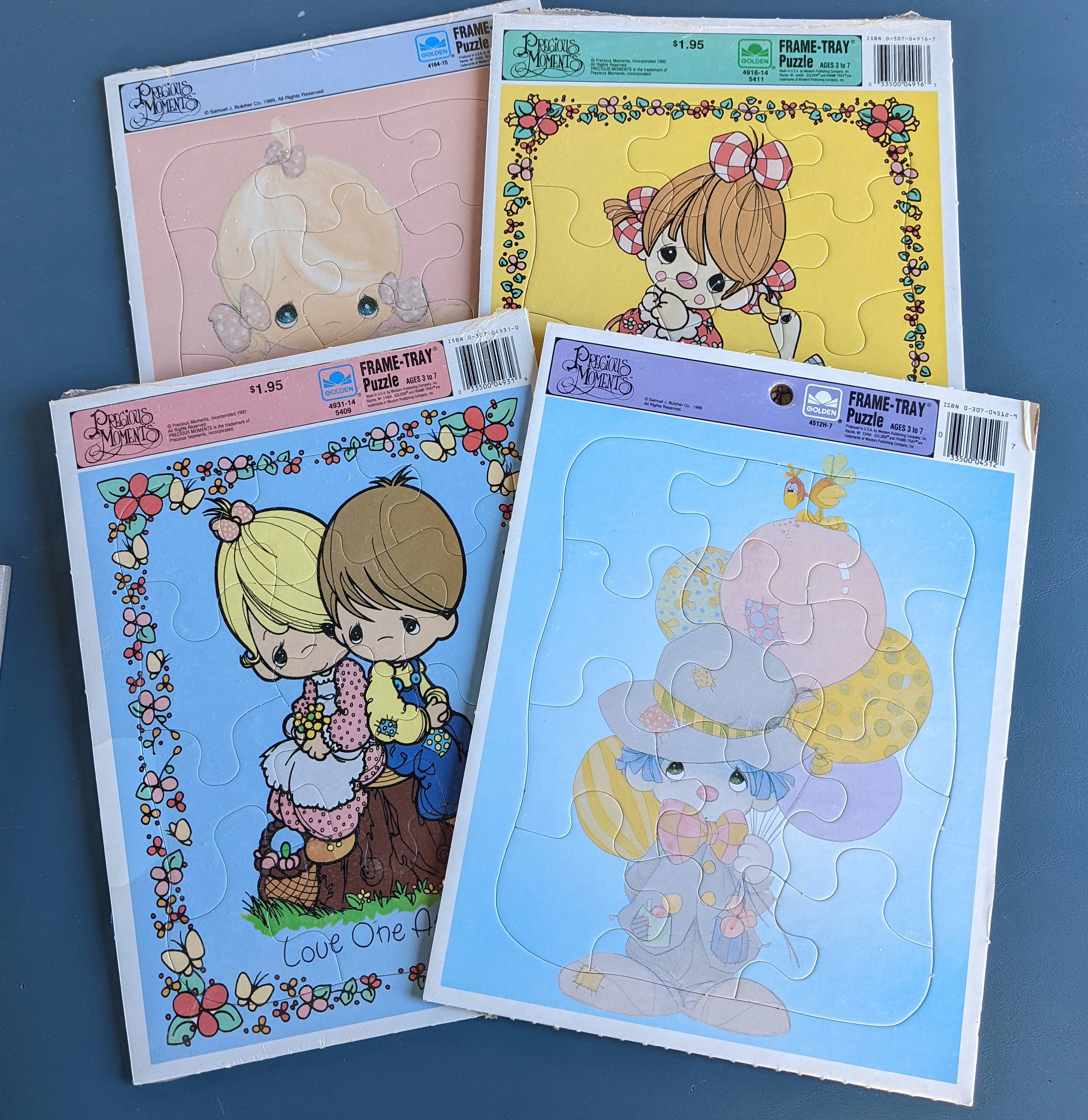 Vintage Precious Moments Frame-tray Puzzle You Choose Style - Etsy