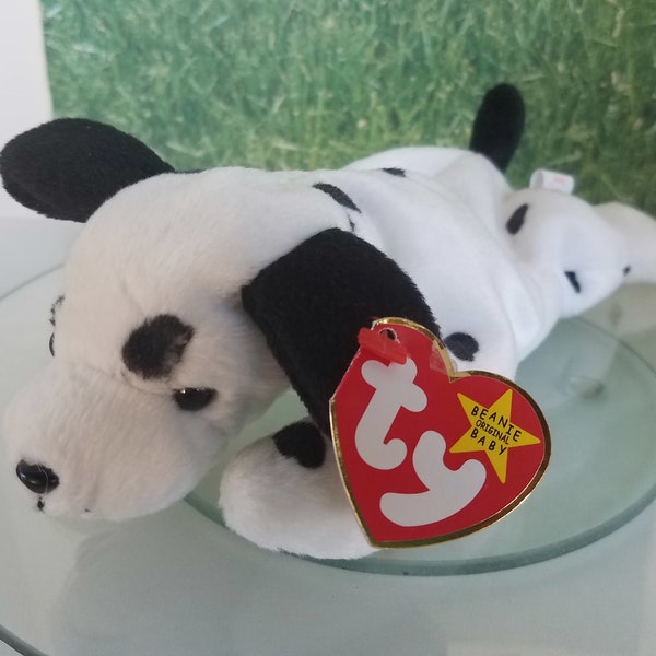 Dotty the Dog Beanie Babies Vintage TY 1996 with Original Tags