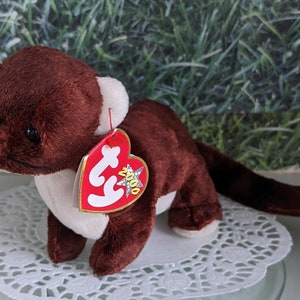 Runner the Ferret Beanie Babies Vintage TY 2000 with Original Tags