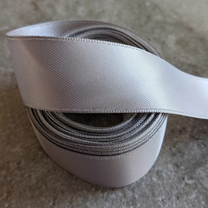 Taupe Satin Ribbon 5 yards