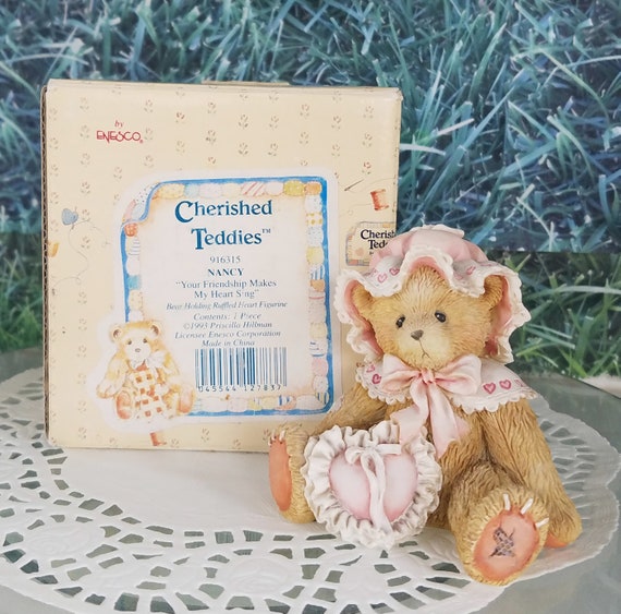Nancy Cherished Teddies Figurine - Etsy