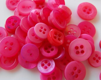 400 Small Pink Buttons 1/2 to 5/8 Bulk Lot Lot 270 400 Small Pink Buttons 1/2 to 5/8 Bulk Lot Lot 270
