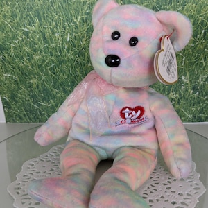 Celebrate the Bear Beanie Babies Vintage TY 2001 with Original Tags
