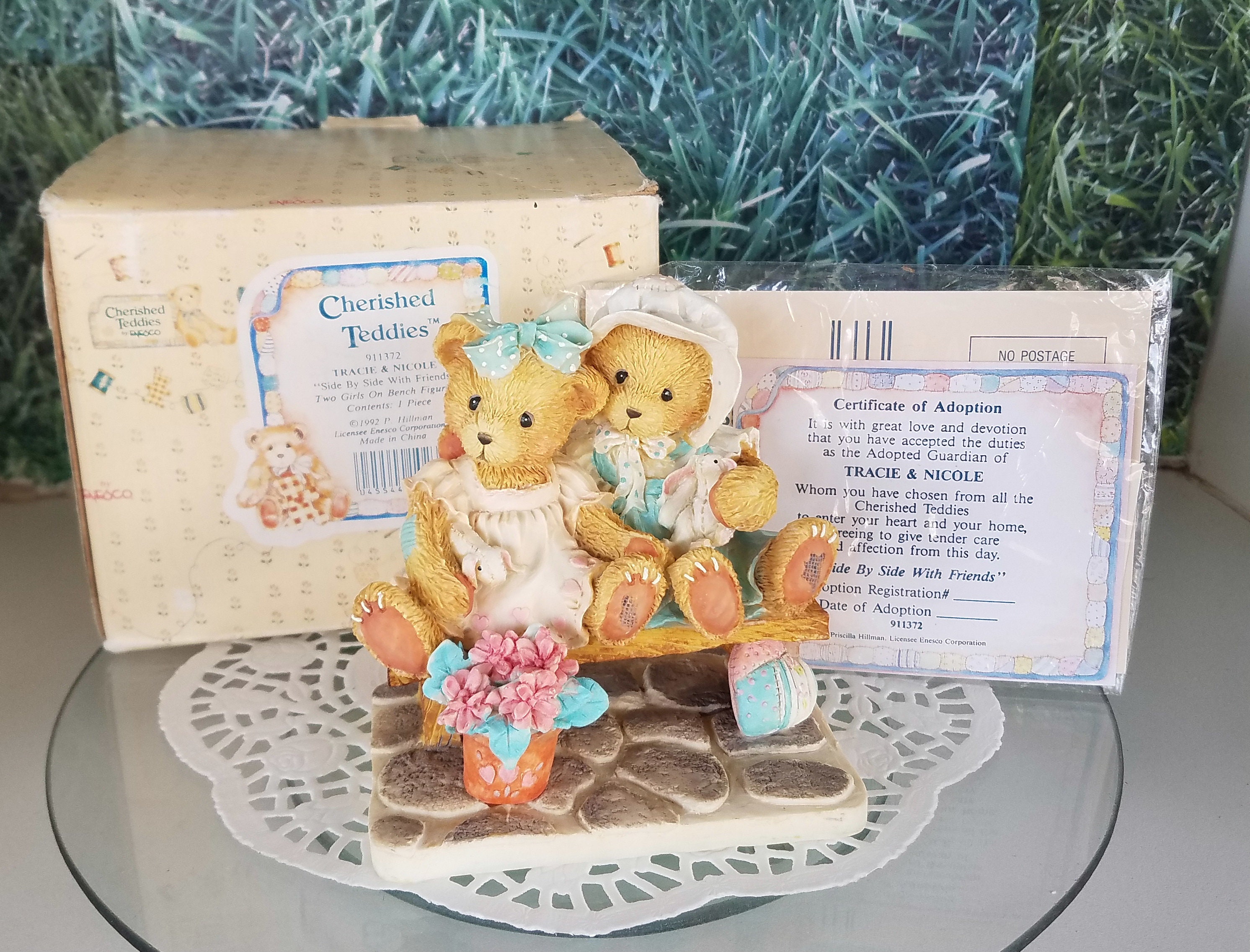 Tracie and Nicole Cherished Teddies Figurine - Etsy
