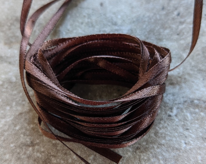 Chocolate Straw String Ribbon Chocolate Kisses Thin Ribbon - Etsy