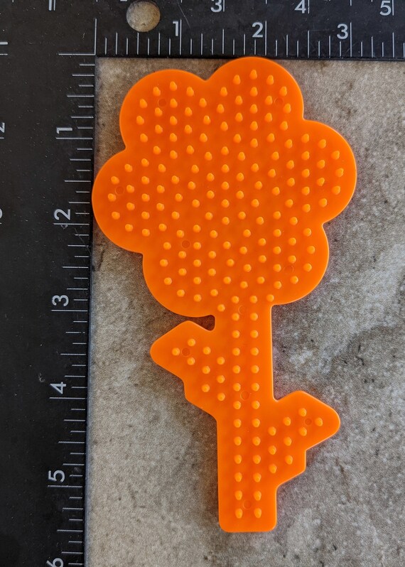 Perler Pegboard Flower Etsy