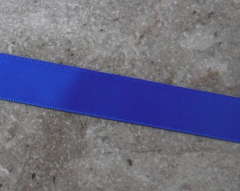 Bright Blue Solid Ribbon 5 Yards