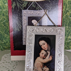 Madonna and Child Hallmark Ornament 1996