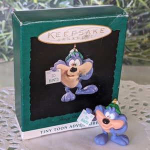 Dizzy Devil Hallmark Miniature Ornament Christmas 1994