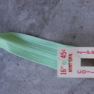 16" Zippers You choose the color