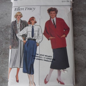 Butterick Pattern Misses Jacket, Skirt and Shirt 6871 Complete Uncut size 6,8,10
