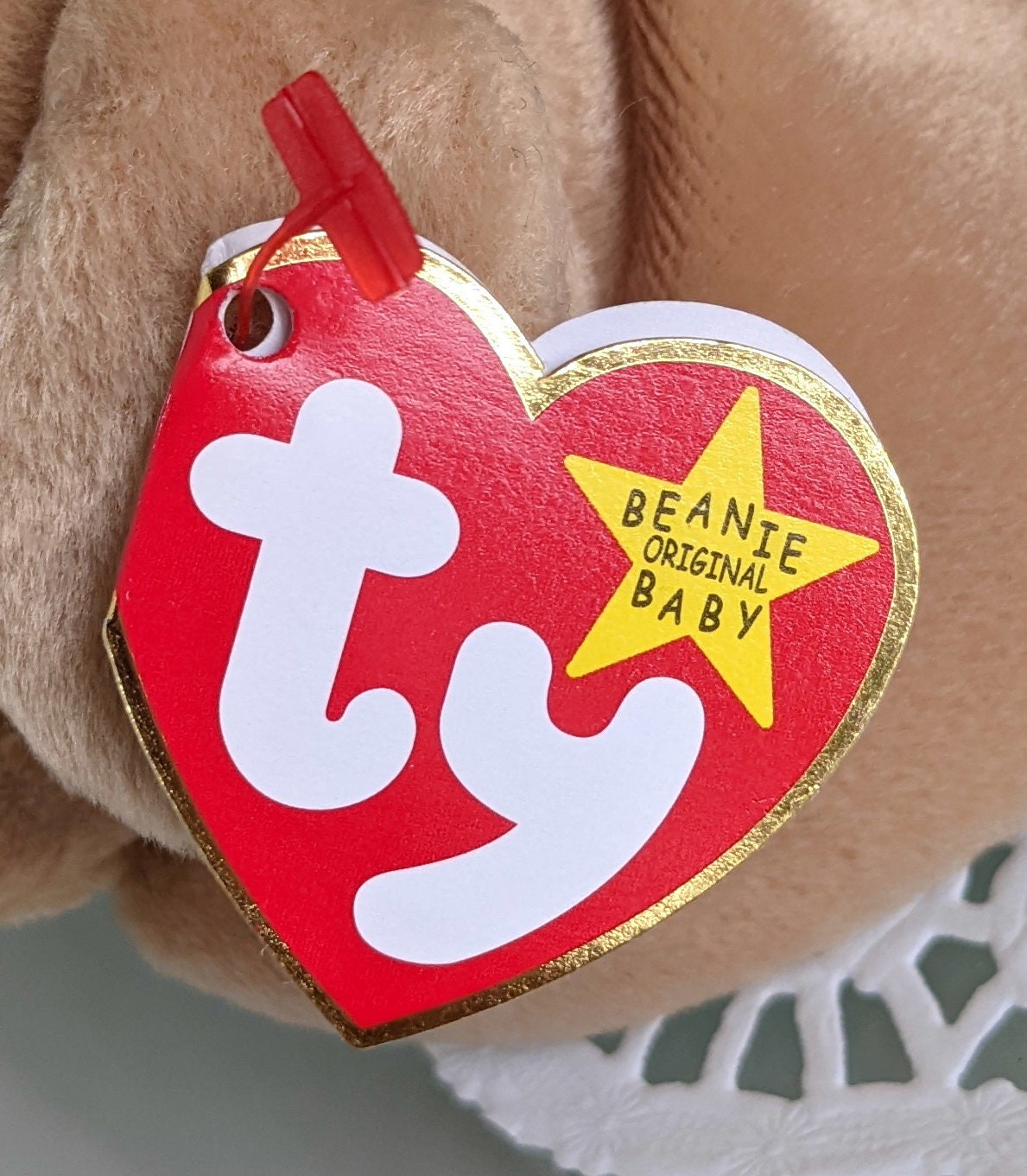 Fetch the Dog Beanie Babies Vintage TY 1998 With Original Tags Etsy