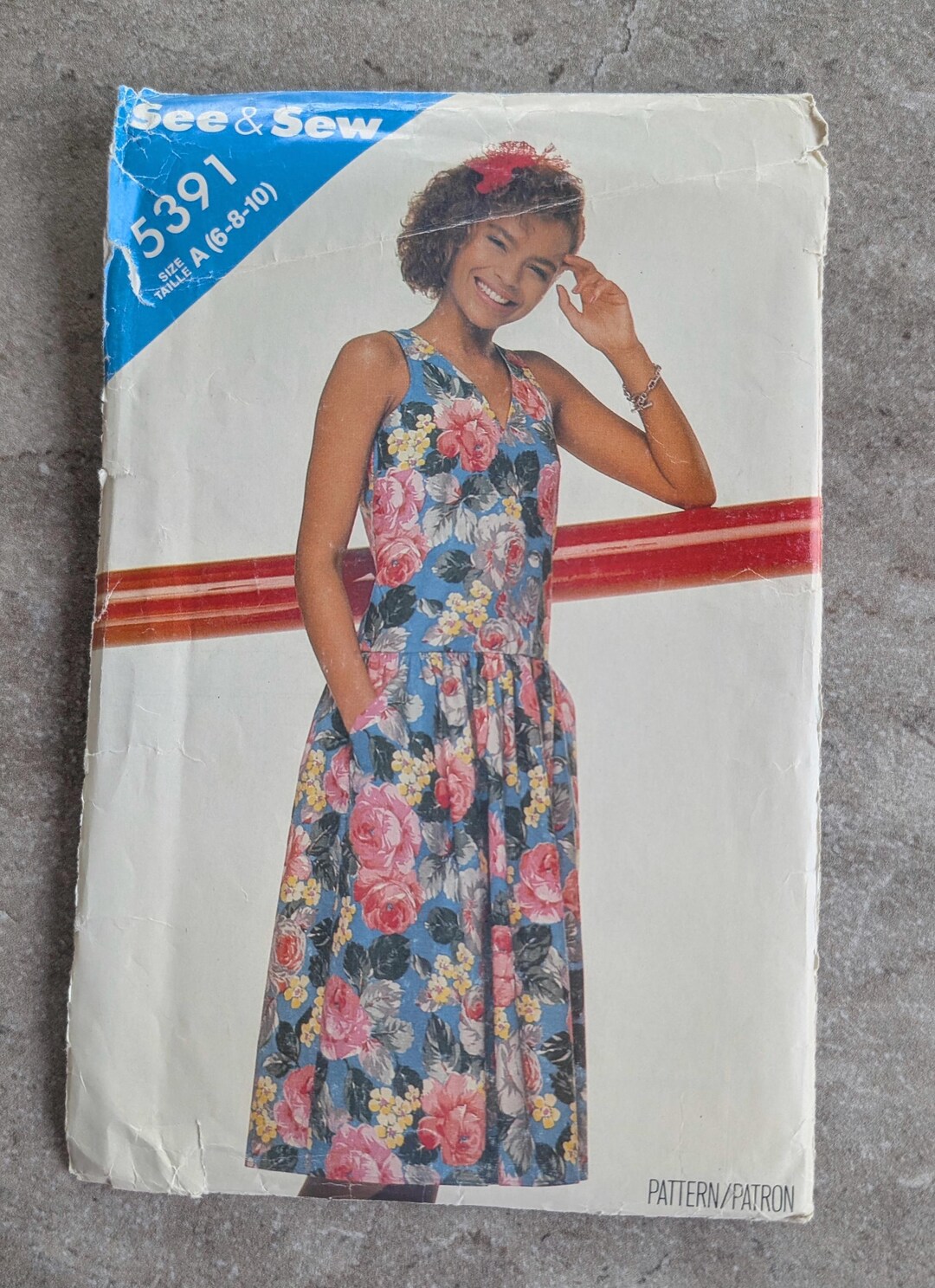 Butterick See & Sew Pattern 5391 Misses Dress Size 6-10 - Etsy