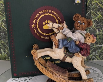 Boyds Bears and Friends Pop Pop with Chrissy.. Giddy-Up
