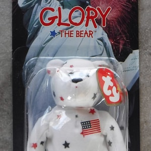 Glory the Bear Teenie Beanie McDonalds Vintage TY 1999 New in original package
