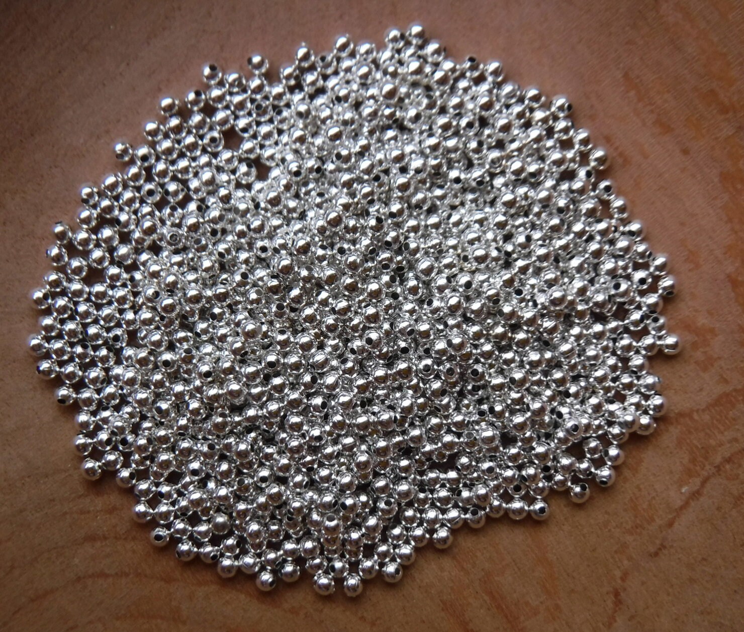 Mini perles en argent 1 oz