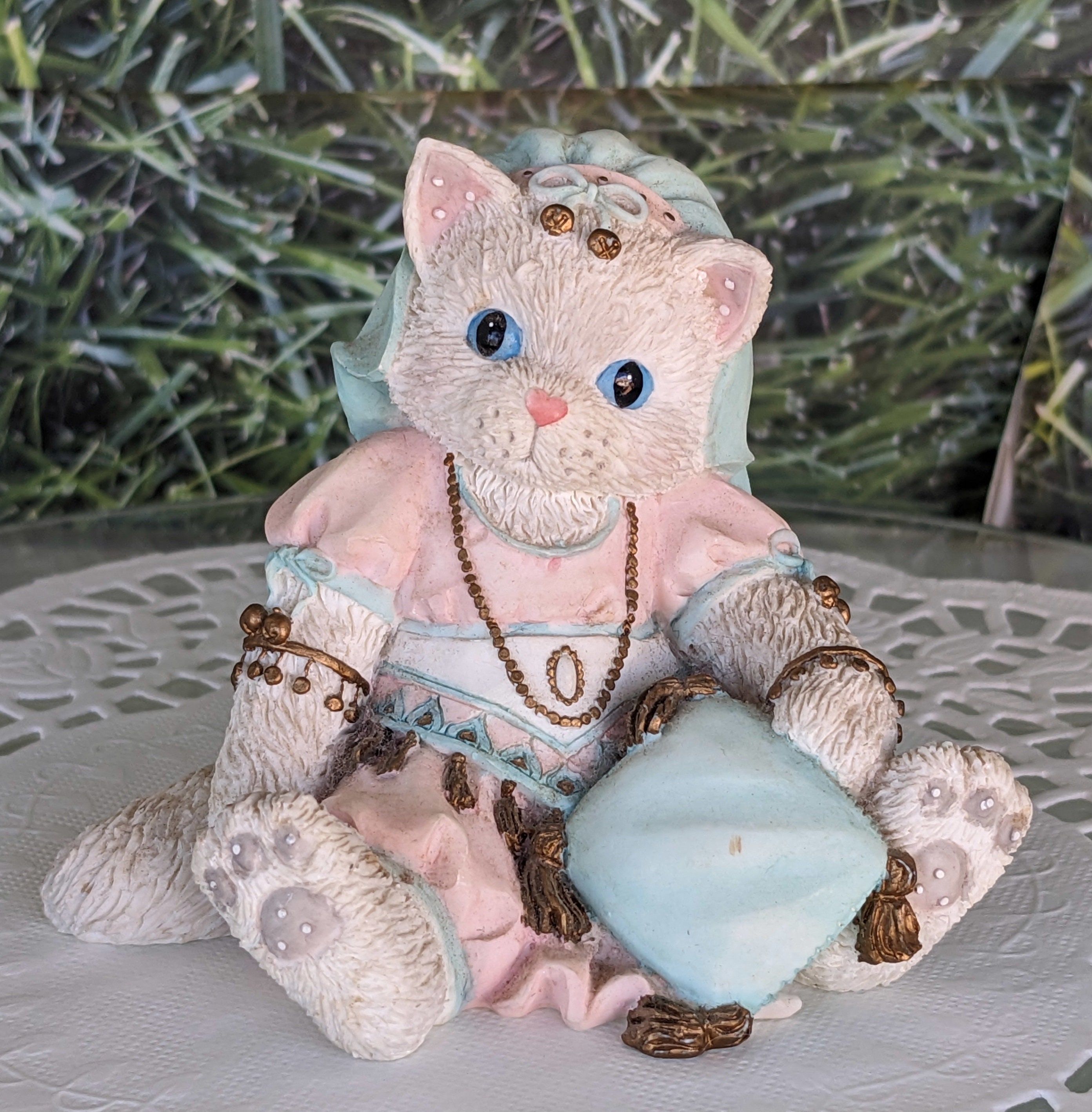 calico kittens enesco 猫 置物 チェリッシュドテディーズ