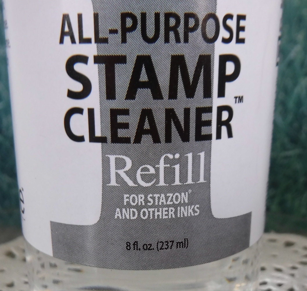Archival Ink Cleaner, All Purpose Stamp Cleaner, Rubber Stamp Cleaner, 2  Ounce Bottle 