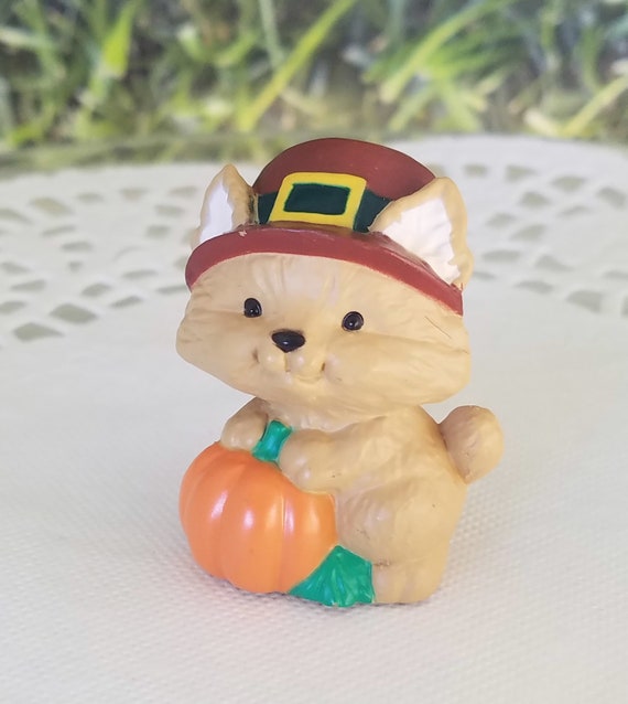 Hallmark Merry Miniatures 1990 PILGRIM MOUSE Thanksgiving Hallmark Merry Miniatures 1990 PILGRIM MOUSE Thanksgiving