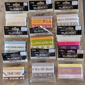 Offray My Moments Peel N Stick Ribbon Set You choose the style