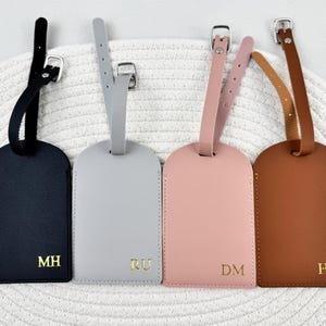 Personalized leather luggage tag, Custom Luggage tags wedding, Personalized travel gift, Wedding favors, Groomsmen gift, Leather accessories