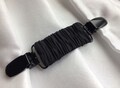 The Original Black Clip. Clothing Cinch Clip, Sweater Clip, Dress Clip. Fastener accessory for loose shirts Stretchy Clasp for tailored look
