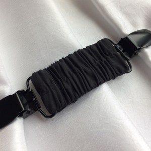 The Original Blackclip. Clothing Cinch Clip, Sweater Clip, Dress Clip. Fastener accessory for loose shirts. Stretchy Clasp for tailored look