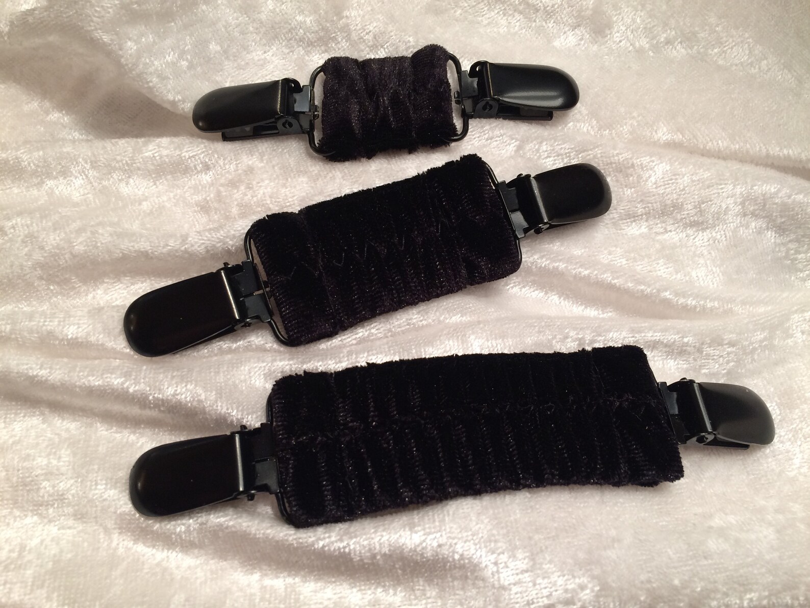 Black Velvet Cinch Clip. Clothing Cinch Clip Sweater Clip Etsy