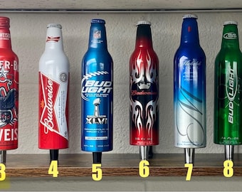 ¡Asas de grifo únicas! ¡Un complemento ideal para tu kegerator o expositor! ¡Bolsa de 20 tapones gratis con cada pedido!