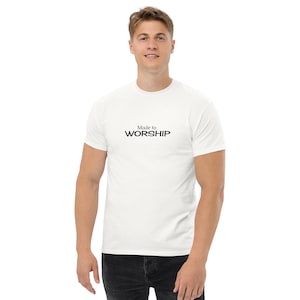 Unisex classic tee - Made to Worship