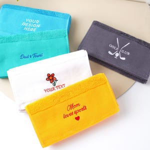 Custom Personalized Towel ,Gym Towel, Custom Sports Towel,Personalized Embroidered towel,with you text, name  Sports Towels, Baseball Towel.