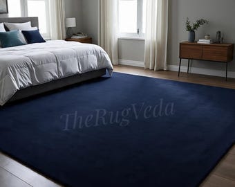 Alfombras azules para dormitorio