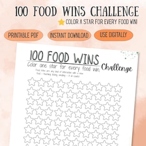 ARFID Reward Chart, Feeding Therapy Tracker, Autism Food Exploration Activity, Picky Eater Support PDF