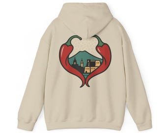 Core Napulitano Unisex Hoodie – Napoli Heart & Vesuvius Design – Soft Hoodie in Many Colors, Streetwear Gift