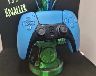 PS5 Controller Holder 3D Printed | Deadpool Design | Gamer Gift | Colors Selectable | Controller Stand