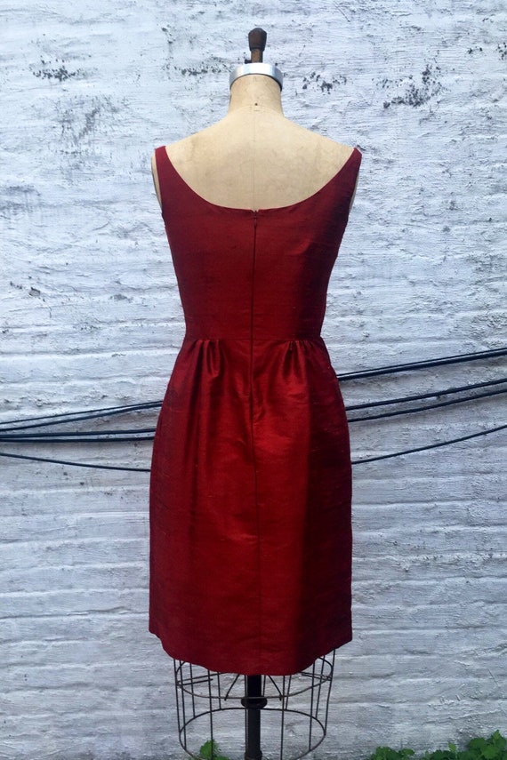 Ruby red 2025 cocktail dress