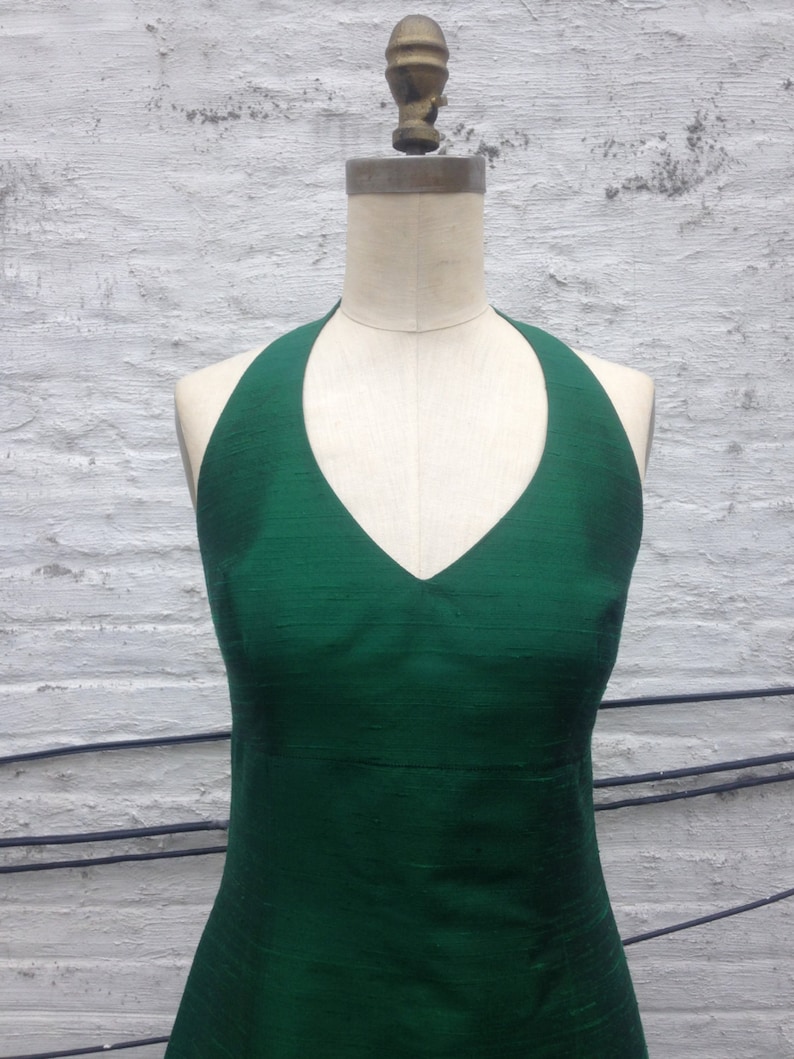 shantung halter