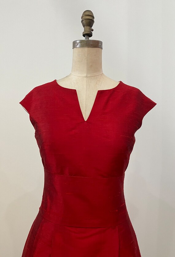 Shantung sheath best sale dress