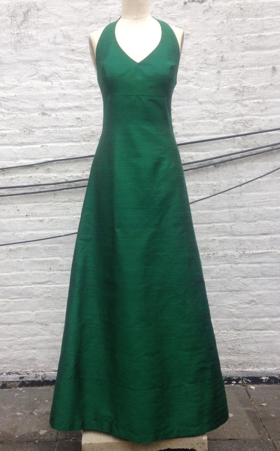 emerald green dress wrap Resplendent Fishtail Gown & Floral Embellished Cape – kalisa main image 0