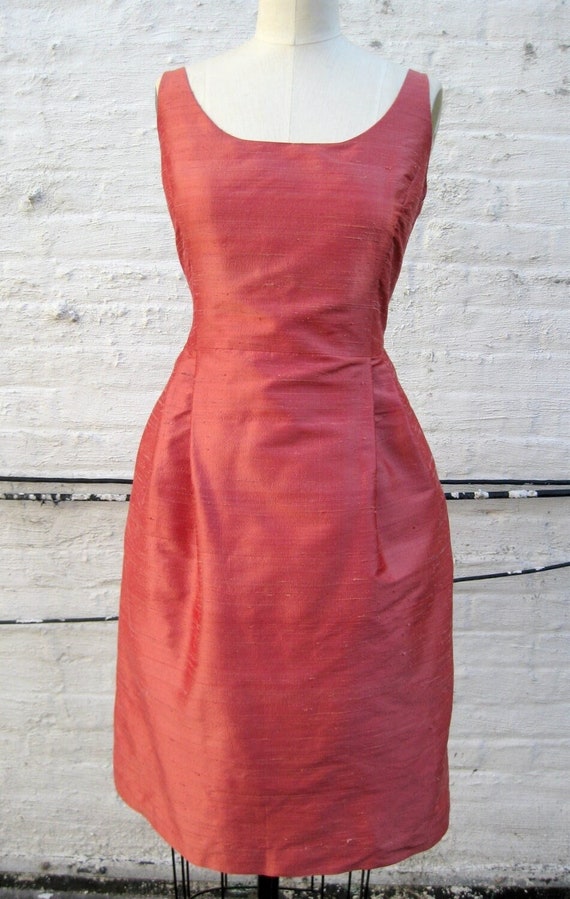 Silk shantung hotsell dress