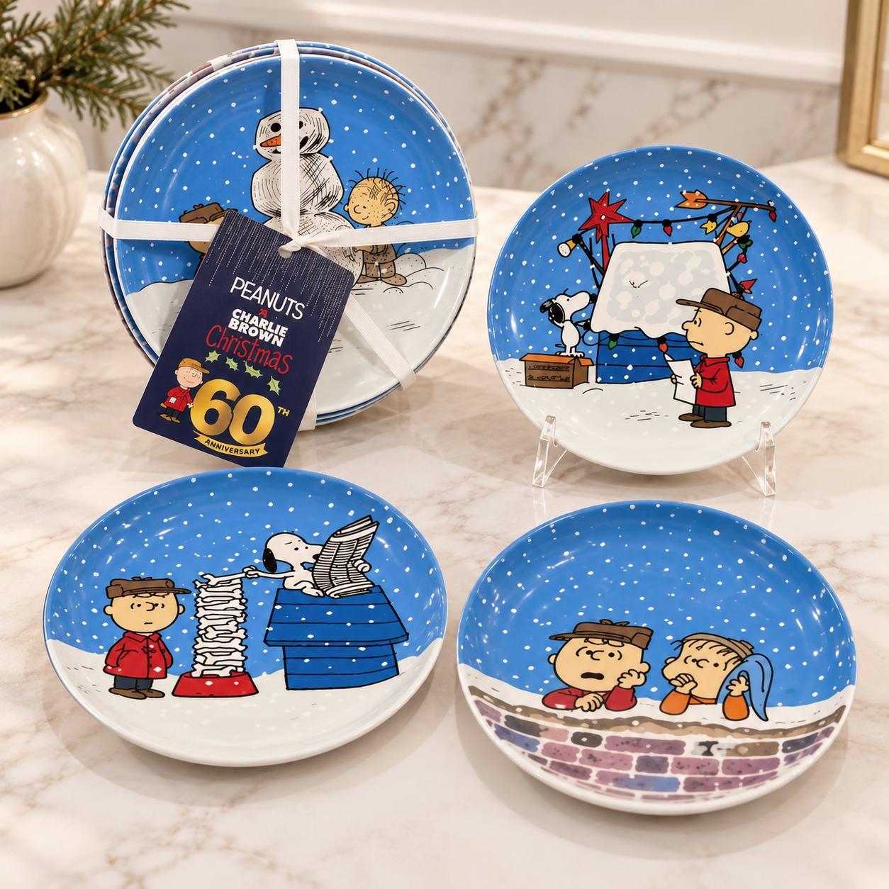 Vintage Peanuts Plates - Etsy