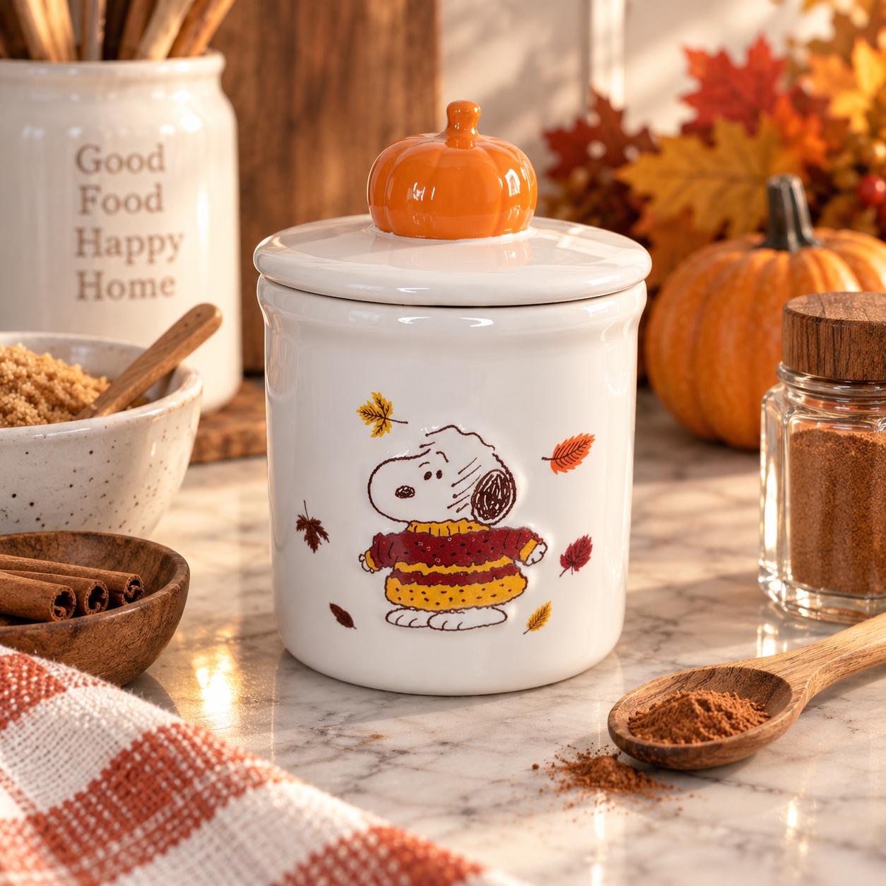 チャーリーブラウン　缶ケース Charlie Brown Cookie Jar - Etsy