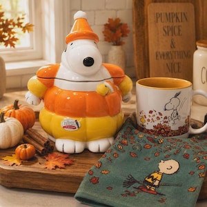 Vintage Snoopy Jar - Etsy